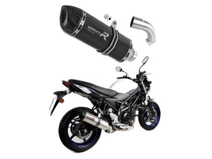 Suzuki SV 650 2016 - 2023 wydech Tłumik HP1 BLACK + dB killer medium