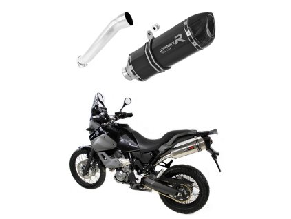 Yamaha XT 660 Z TENERE 2008 - 2016 wydech Tłumik HP1 BLACK + dB killer medium