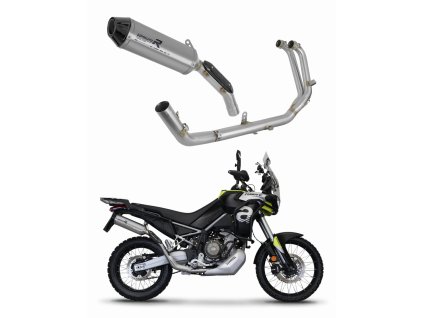 Aprilia Tuareg 660 2021 - 2023 Full System wydech Tłumik tytanowy HP3 + dB killer medium