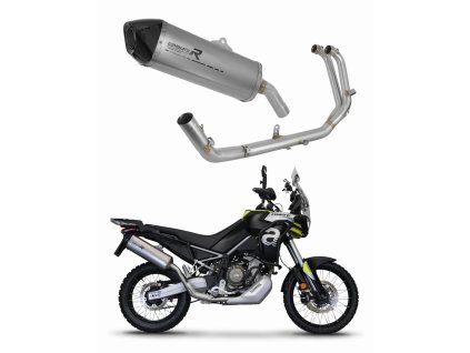 Aprilia Tuareg 660 2021 - 2023 Full System wydech Tłumik tytanowy HP7 + dB killer medium