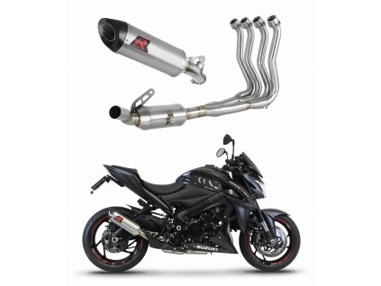 Suzuki GSX-S 1000 / F 2015 - 2020 Full system Kolektor wydech Tłumik HP8 + dB killer medium