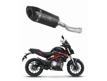 Benelli BN 302 S 2016 - 2020 wydech Tłumik HP5 BLACK + dB killer medium