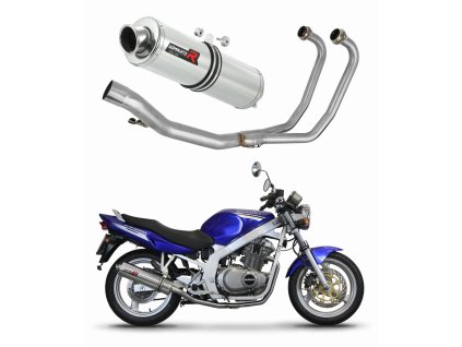 Suzuki GS 500E 1989 - 2009 Full system Kolektor wydech Tłumik ST + dB killer medium