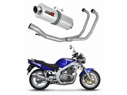 Suzuki GS 500F 2004 - 2014 Full system Kolektor wydech Tłumik OV + dB killer medium