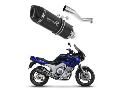 Yamaha TDM 850 Right Side 1996 - 2001 wydech Tłumik HP1 BLACK + dB killer medium