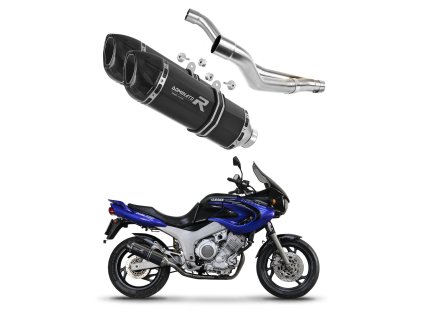 Yamaha TDM 850 1991 - 1995 wydech Tłumik HP1 BLACK + dB killer medium