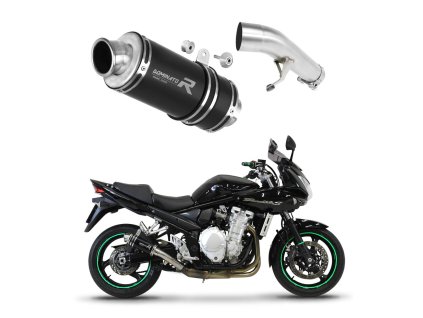 Suzuki GSF 650 BANDIT N / S 2007 - 2016 wydech Tłumik GP1 BLACK + dB killer medium