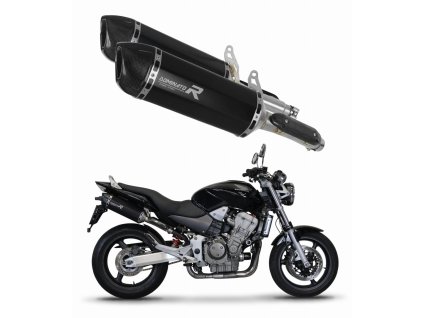 Honda CB 900F HORNET 2002 - 2007 wydech Tłumik HP1 BLACK + dB killer medium