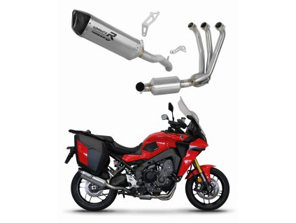 Yamaha Tracer 9 / GT 2021 - 2024 Full System wydech Tłumik tytanowy HP6 EX + dB killer medium