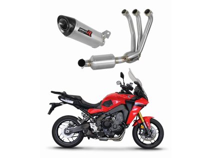 Yamaha Tracer 9 / GT 2021 - 2024 Full system Kolektor wydech Tłumik HP8 EX + dB killer medium
