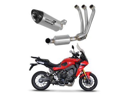 Yamaha Tracer 9 / GT 2021 - 2024 Full System wydech Tłumik tytanowy HP8 EX + dB killer medium