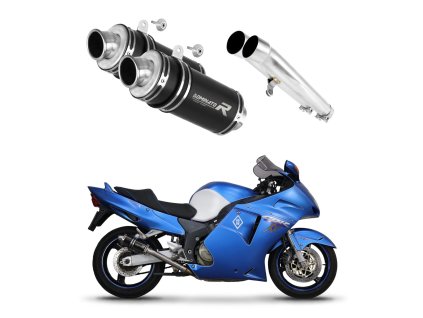 Honda CBR 1100 XX 1996 - 2006 wydech Tłumik GP1 BLACK + dB killer medium