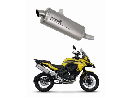 Benelli TRK 502 X 2022 - 2023 wydech Tłumik tytanowy P7 + dB killer medium