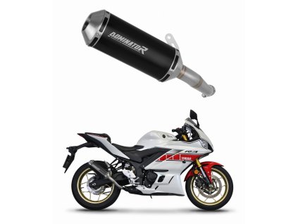 Yamaha YZF-R3 2019 - 2024 wydech Tłumik OV G2 BLACK + dB killer medium