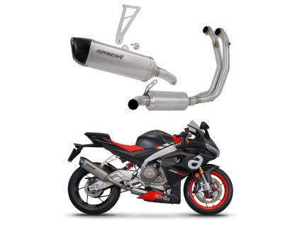 Aprilia RS 660 2020 - 2024 Full System wydech Tłumik tytanowy HP6 + dB killer medium