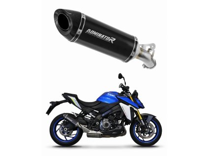 Suzuki GSX-S 1000 / 1000 GT / 950 2021 - 2024 wydech Tłumik HP8 BLACK + dB killer