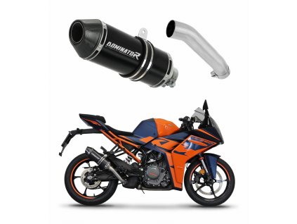 KTM RC 390 2022 - 2024 wydech Tłumik HP3 BLACK + dB killer