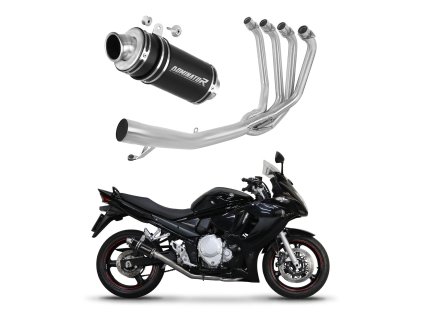 Suzuki GSX 1250 FA 2010 - 2016 Full system Kolektor wydech Tłumik GP1 BLACK + dB killer
