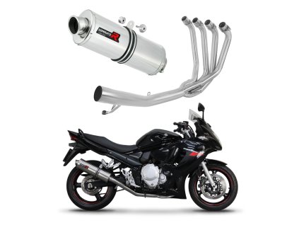 Suzuki GSXF 650 2007 - 2016 Full system Kolektor wydech Tłumik OV + dB killer