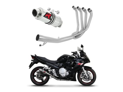Suzuki GSXF 650 2007 - 2016 Full system Kolektor wydech Tłumik GP1 + dB killer
