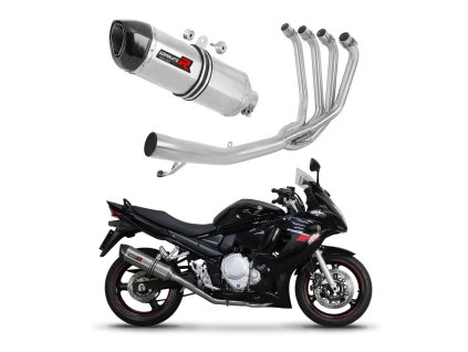 Suzuki GSXF 650 2007 - 2016 Full system Kolektor wydech Tłumik HP1 + dB killer