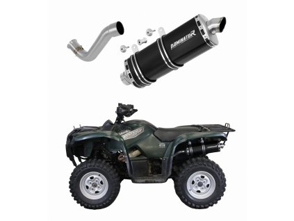 Yamaha YFM 700 GRIZZLY 2007 - 2015 wydech Tłumik P7 BLACK + dB killer