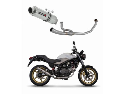 Honda VTR 250 2009 - 2015 Full system Kolektor wydech Tłumik GP1 + dB killer