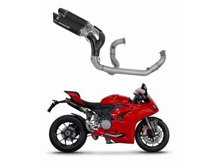 Ducati Panigale V2 2020 - 2023 Full system Kolektor wydech Tłumik HP8 BLACK + dB killer