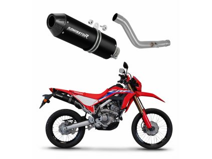 Honda CRF 300L / Rally 2021 - 2023 wydech Tłumik MX2 BLACK + dB killer
