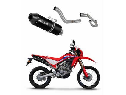 Honda CRF 300L / Rally 2021 - 2023 Full system Kolektor wydech Tłumik MX2 BLACK + dB killer