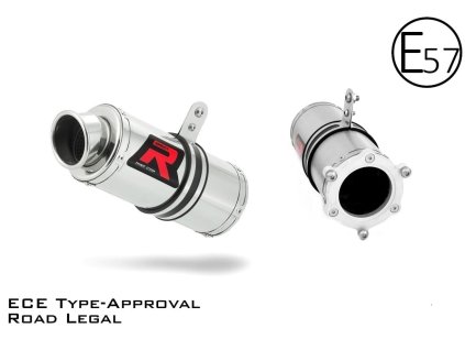 Kawasaki ZX6R 1995 - 1997 Homologowany wydech Tłumik GP1