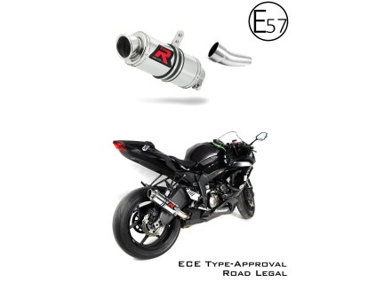 Kawasaki ZX6R 636 2009 - 2020 Homologowany wydech Tłumik GP1