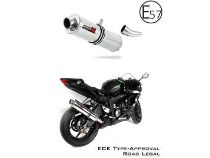 Kawasaki ZX6R 636 2009 - 2020 Homologowany wydech Tłumik ST