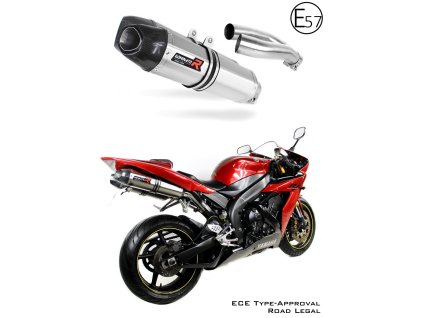 Yamaha YZF R1 1000 RN12 2004 - 2006 Homologowany wydech Tłumik HP1