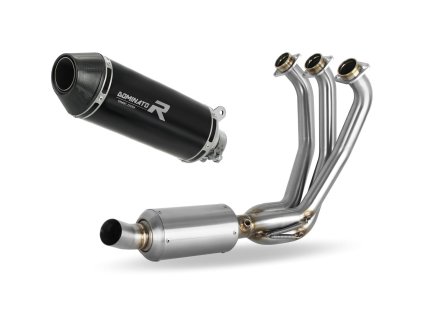 Yamaha XSR 900 2022 - 2023 Low Level EX Full system Kolektor wydech Tłumik HP3 BLACK + dB killer