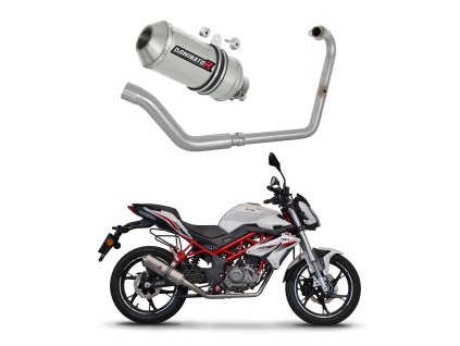 Benelli BN 125 2018 - 2023 Full system Kolektor wydech Tłumik OV G2 + dB killer