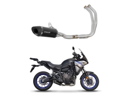 Yamaha Tracer 7 / GT 2020 - 2024 Full system Kolektor wydech Tłumik HP8 BLACK + dB killer