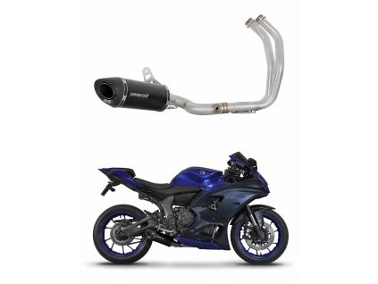 Yamaha YZF R7 2021 - 2024 Full System wydech Tłumik HP8 BLACK + dB killer