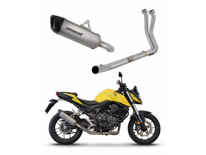 Honda CB 750 Hornet 2023 Full system Kolektor wydech Tłumik tytanowy HP6 + dB killer medium