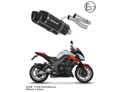 Kawasaki Z1000 2010 - 2013 Homologowany wydech Tłumik HP1 BLACK