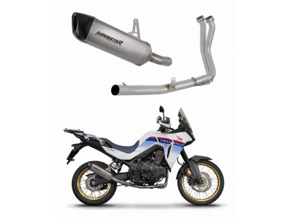 Honda XL 750 TRANSALP 2023 Full system Kolektor wydech Tłumik tytanowy HP6 + dB killer