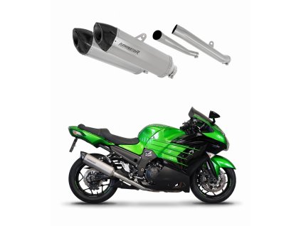KAWASAKI ZZR 1400 2012 - 2023 wydech Tłumik tytanowy HP5 + dB killer