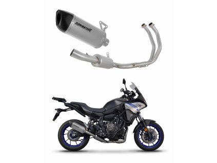 Yamaha Tracer 7 / GT 2020 - 2024 Full system Kolektor wydech Tłumik tytanowy HP6 + dB killer