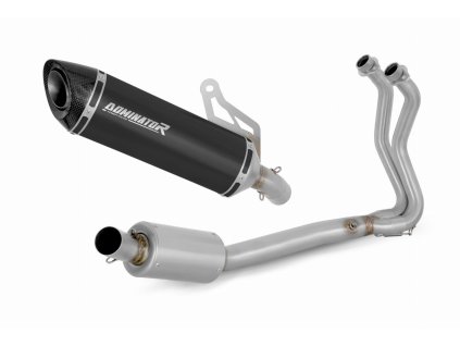 Kawasaki Z400 2018-2023 Full system Kolektor wydech Tłumik HP8 BLACK + dB killer