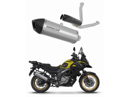 Suzuki DL 650 V-Strom 2017 - 2025 wydech Tłumik tytanowy HP7 + dB killer