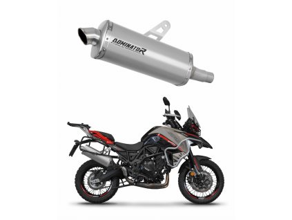 Benelli TRK 702 / TRK 702X 2023 - 2024 wydech Tłumik tytanowy P7 + dB killer