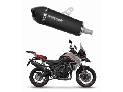 Benelli TRK 702 / TRK 702X 2023 - 2024 wydech Tłumik HP7 BLACK + dB killer