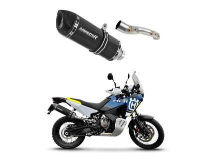 Husqvarna NORDEN 901 2022 - 2024 wydech Tłumik HP1 BLACK + dB killer