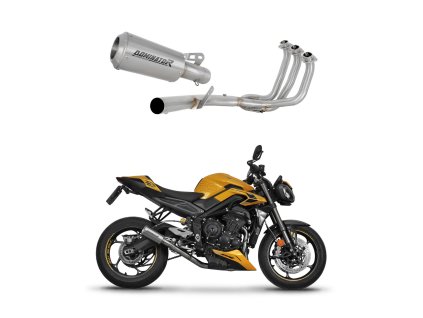 Triumph STREET TRIPLE 765 S / R / RS 2023 - 2024 Full system Kolektor wydech Tłumik GPS + dB killer