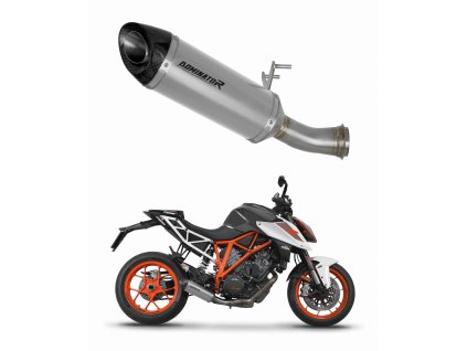 KTM 1290 SUPER Duke / R 2017 - 2019 wydech Tłumik tytanowy HP8 Low Level + dB killer